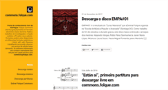 Desktop Screenshot of commons.folque.com