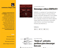 Tablet Screenshot of commons.folque.com
